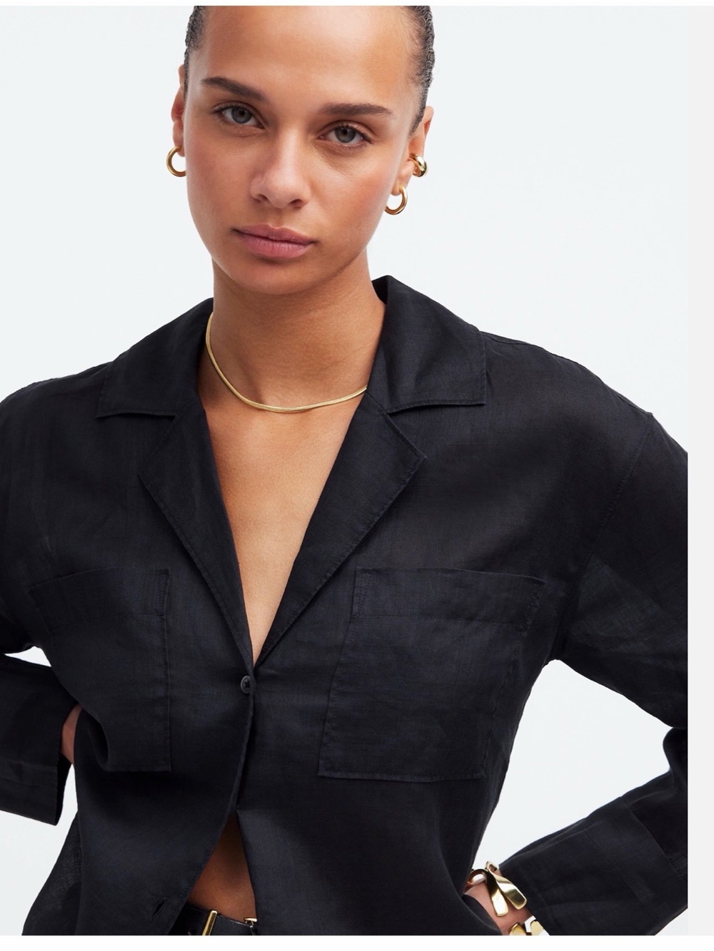 Madewell linen shirt